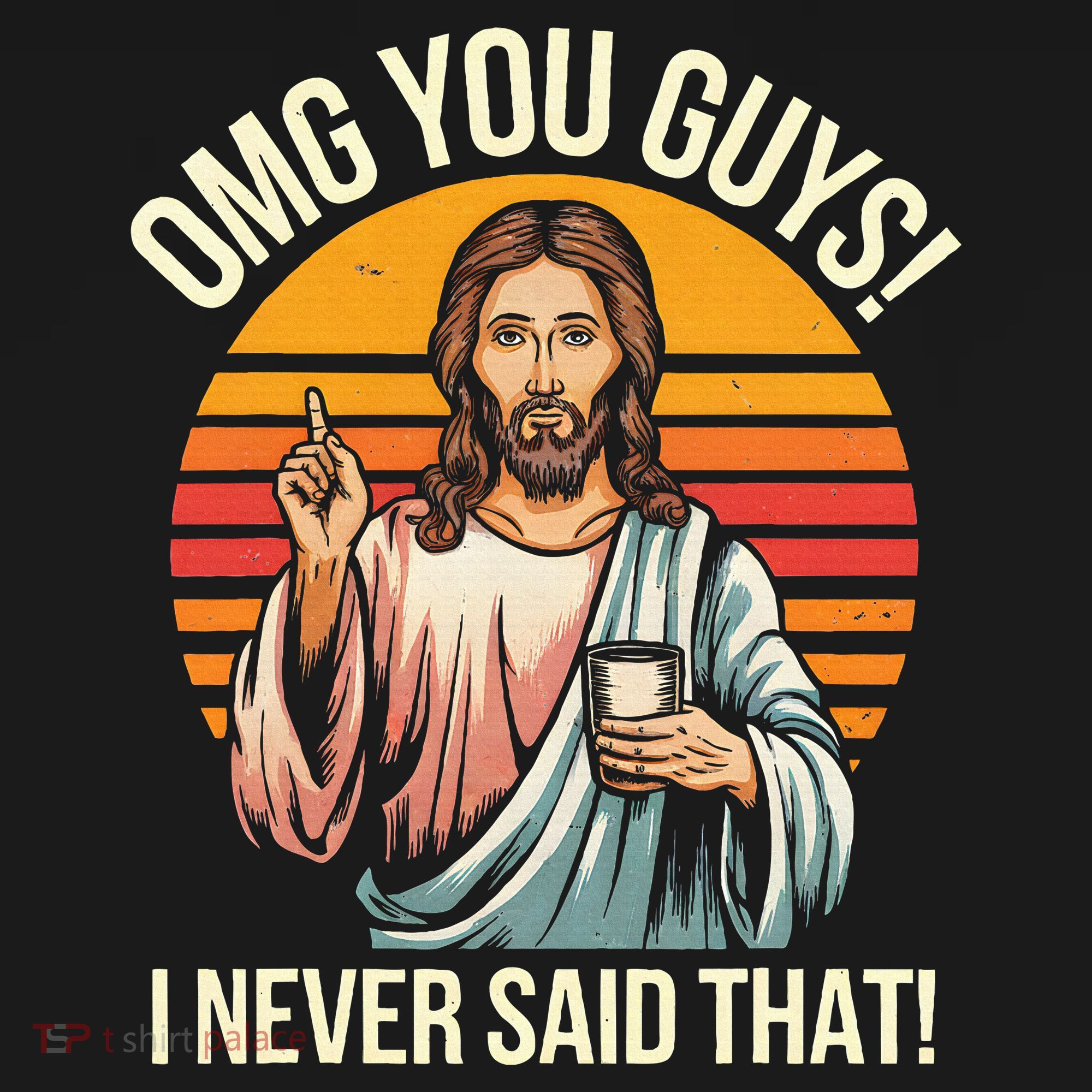 Jesus Omg You Guys I Never Said That Mousepad