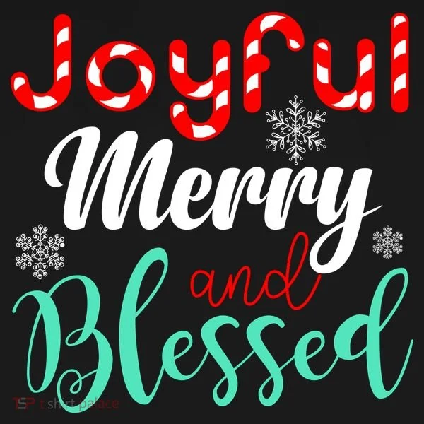 Joyful Merry And Blessed Doggie Tank