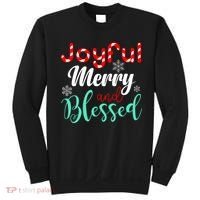 Joyful Merry And Blessed Sweatshirt thumb 0