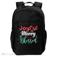 Joyful Merry And Blessed Backpack thumb 0