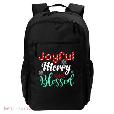 Joyful Merry And Blessed Backpack