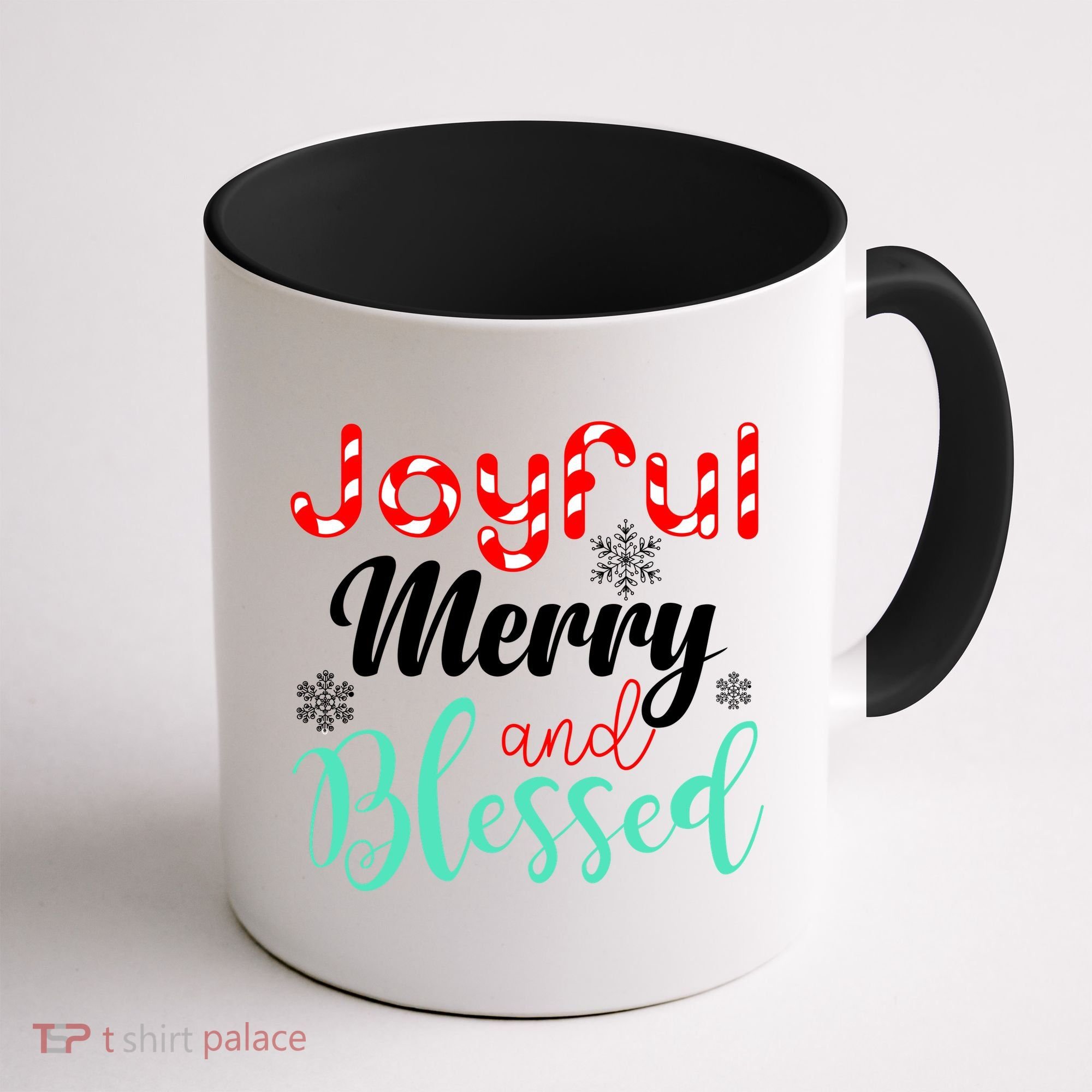 Joyful Merry And Blessed Coffee Mug