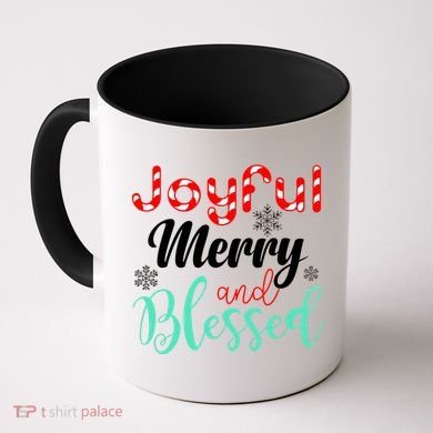 Joyful Merry And Blessed Coffee Mug