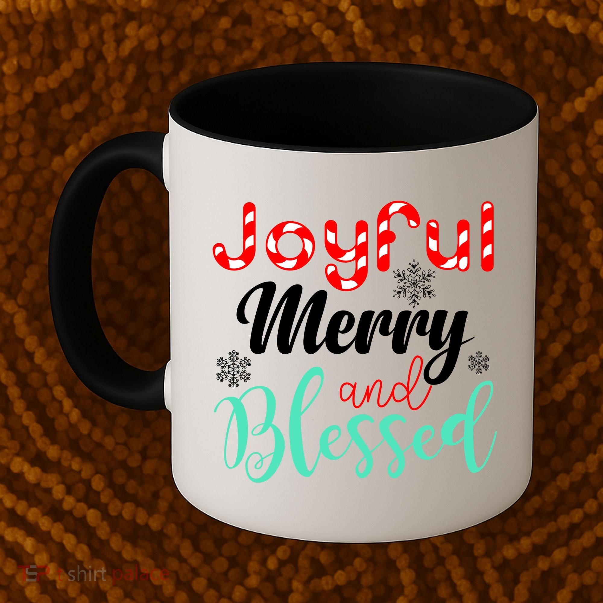 Joyful Merry And Blessed Coffee Mug