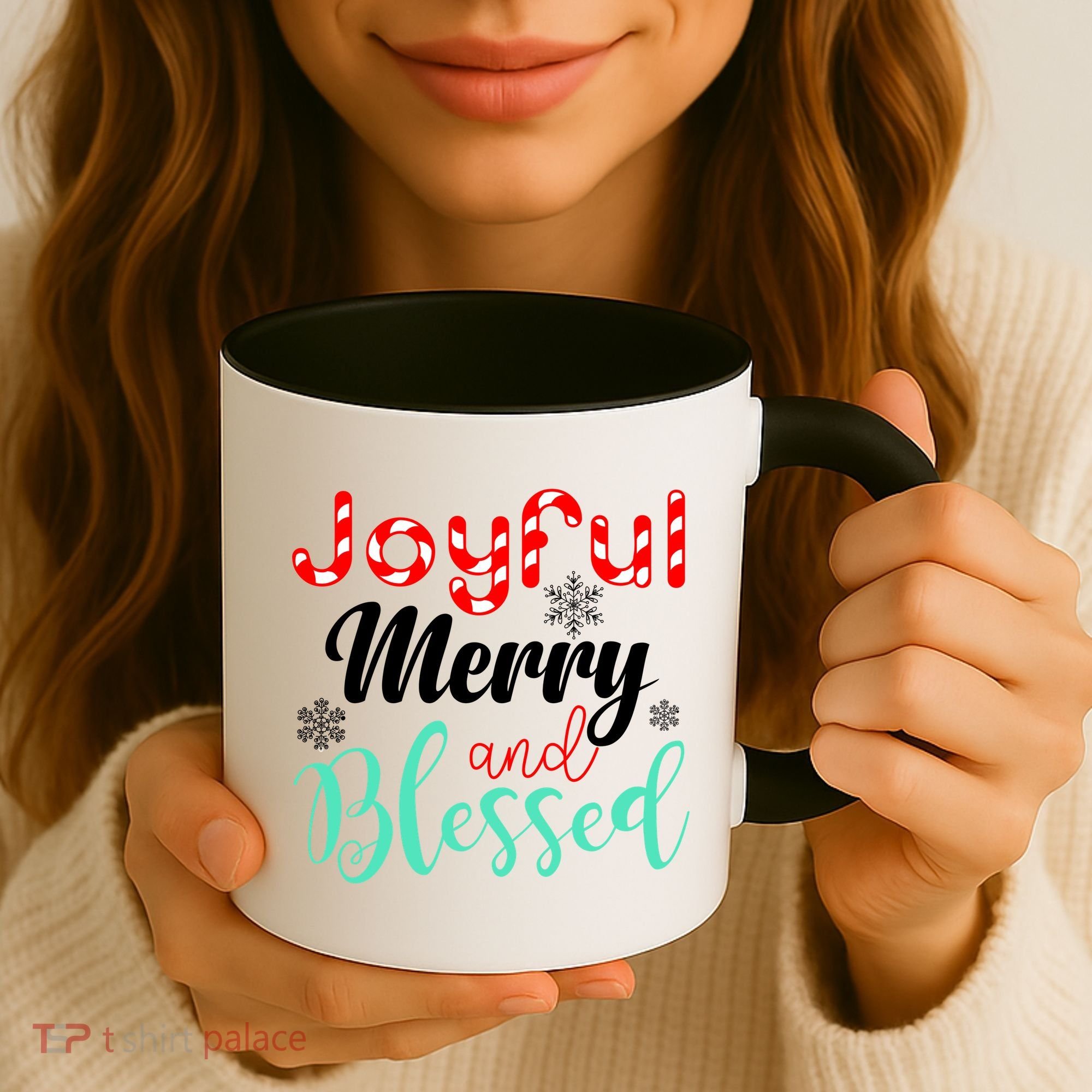 Joyful Merry And Blessed Coffee Mug
