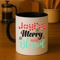 Joyful Merry And Blessed Coffee Mug thumb 4