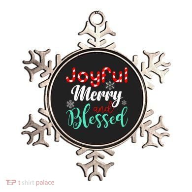 Joyful Merry And Blessed Ornament