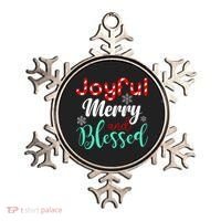 Joyful Merry And Blessed Ornament thumb 0