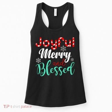 Joyful Merry And Blessed Women's Tank Top
