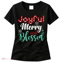 Joyful Merry And Blessed Women's T-Shirt thumb 0