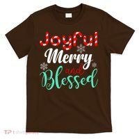 Joyful Merry And Blessed T-Shirt thumb 0