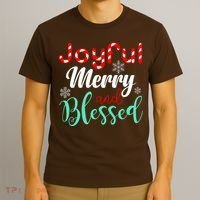 Joyful Merry And Blessed T-Shirt thumb 3
