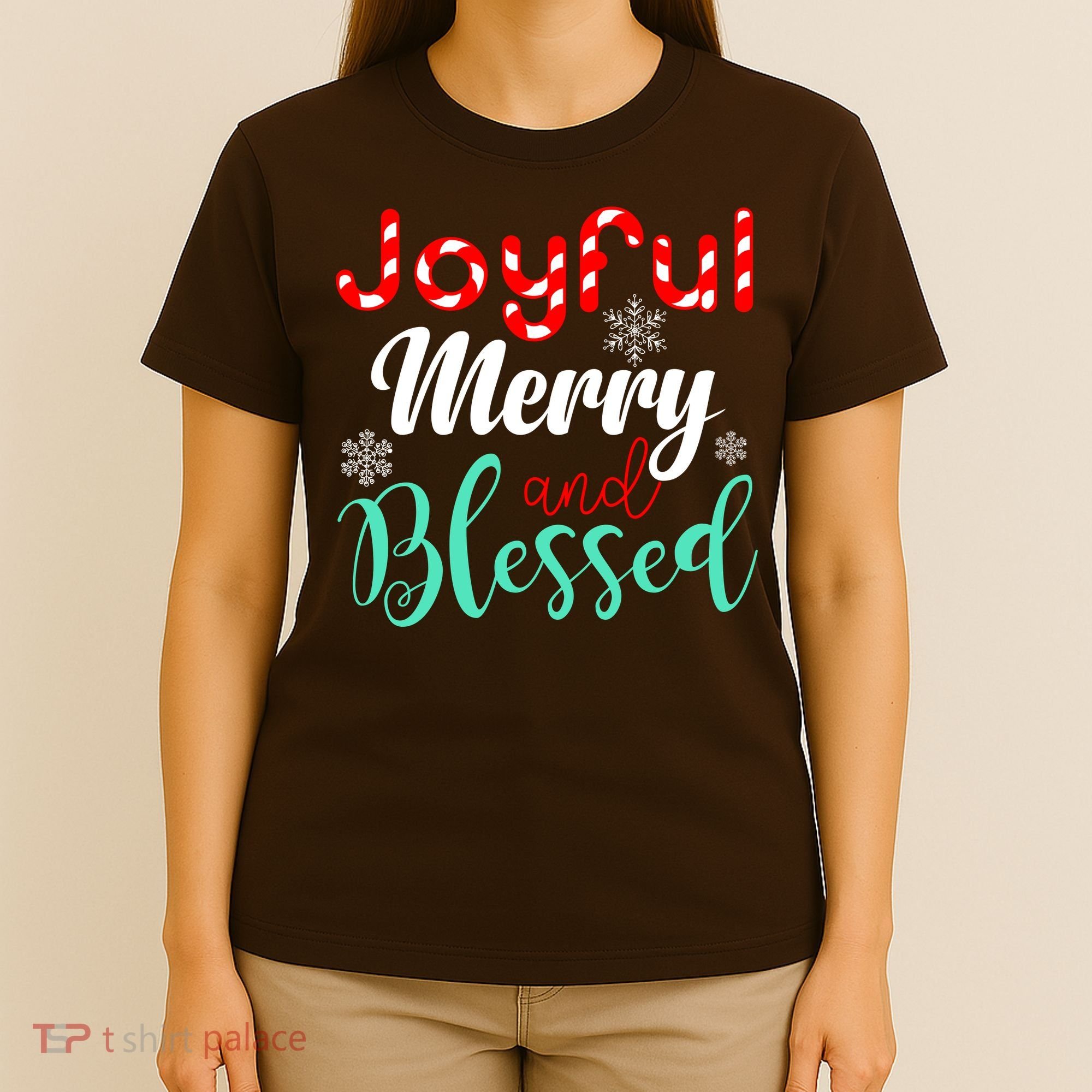 Joyful Merry And Blessed T-Shirt