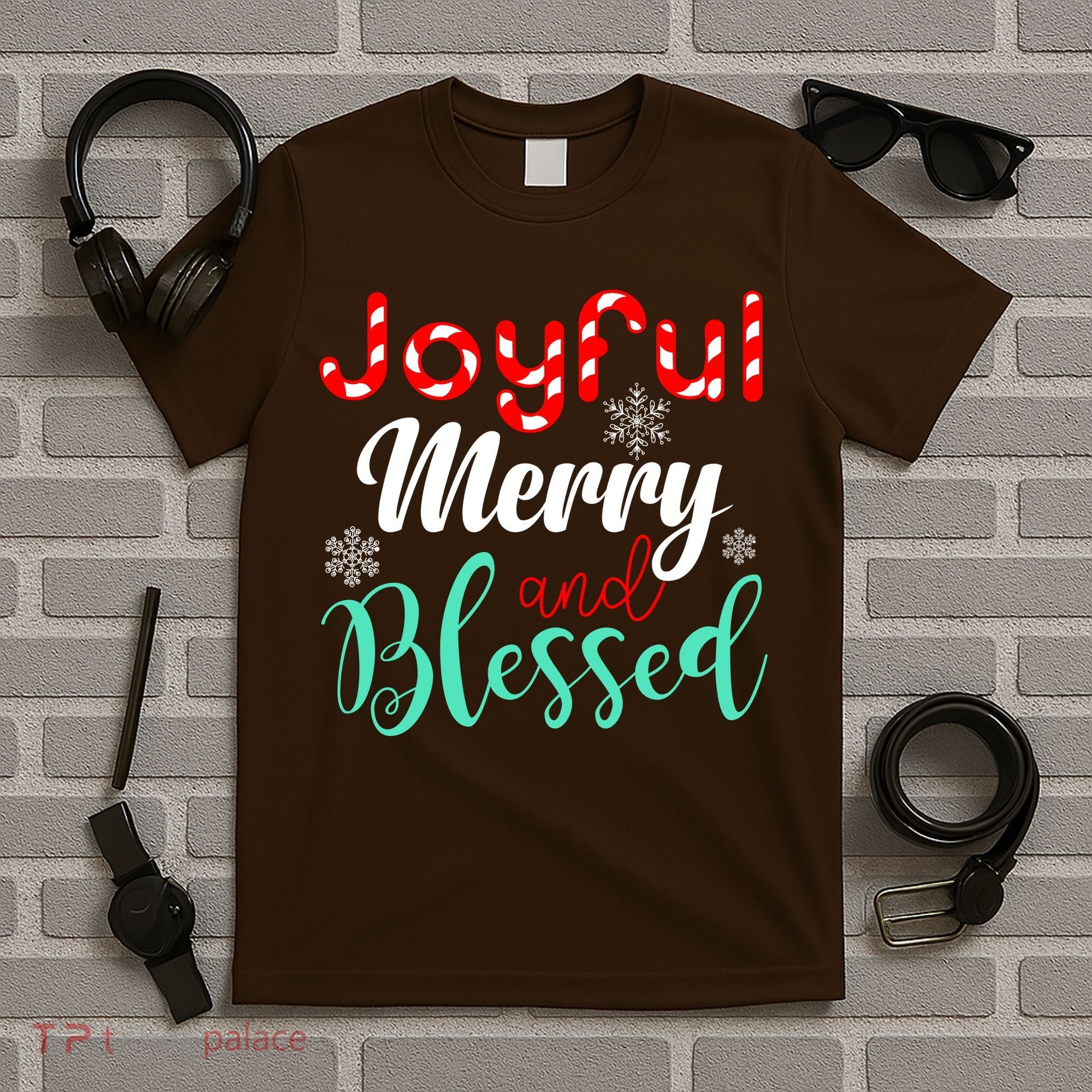Joyful Merry And Blessed T-Shirt