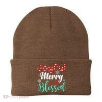 Joyful Merry And Blessed Beanie thumb 0