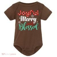 Joyful Merry And Blessed Baby Bodysuit thumb 0
