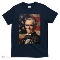 James Polk 11th President Of The United States Portrait T-Shirt thumb 0