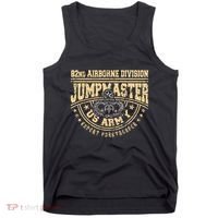 Jumpmaster Paratrooper Airborne 82nd Airborne Division Gear Tank Top thumb 0
