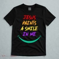 Jesus Paints A Smile In Me T-Shirt thumb 5