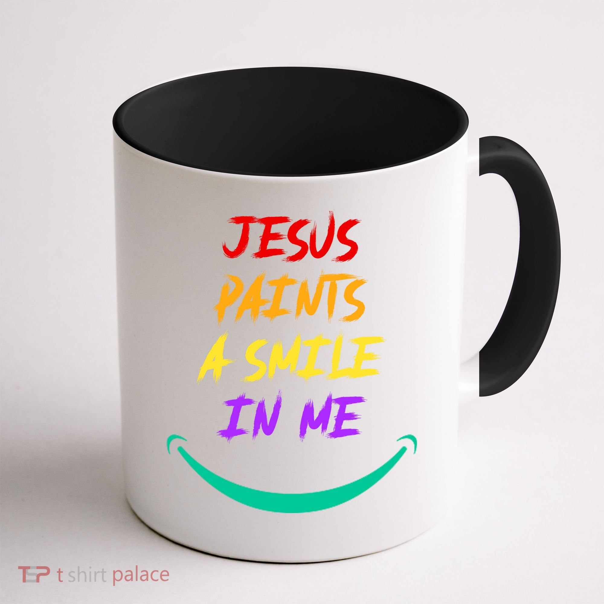 Jesus Paints A Smile In Me Coffee Mug