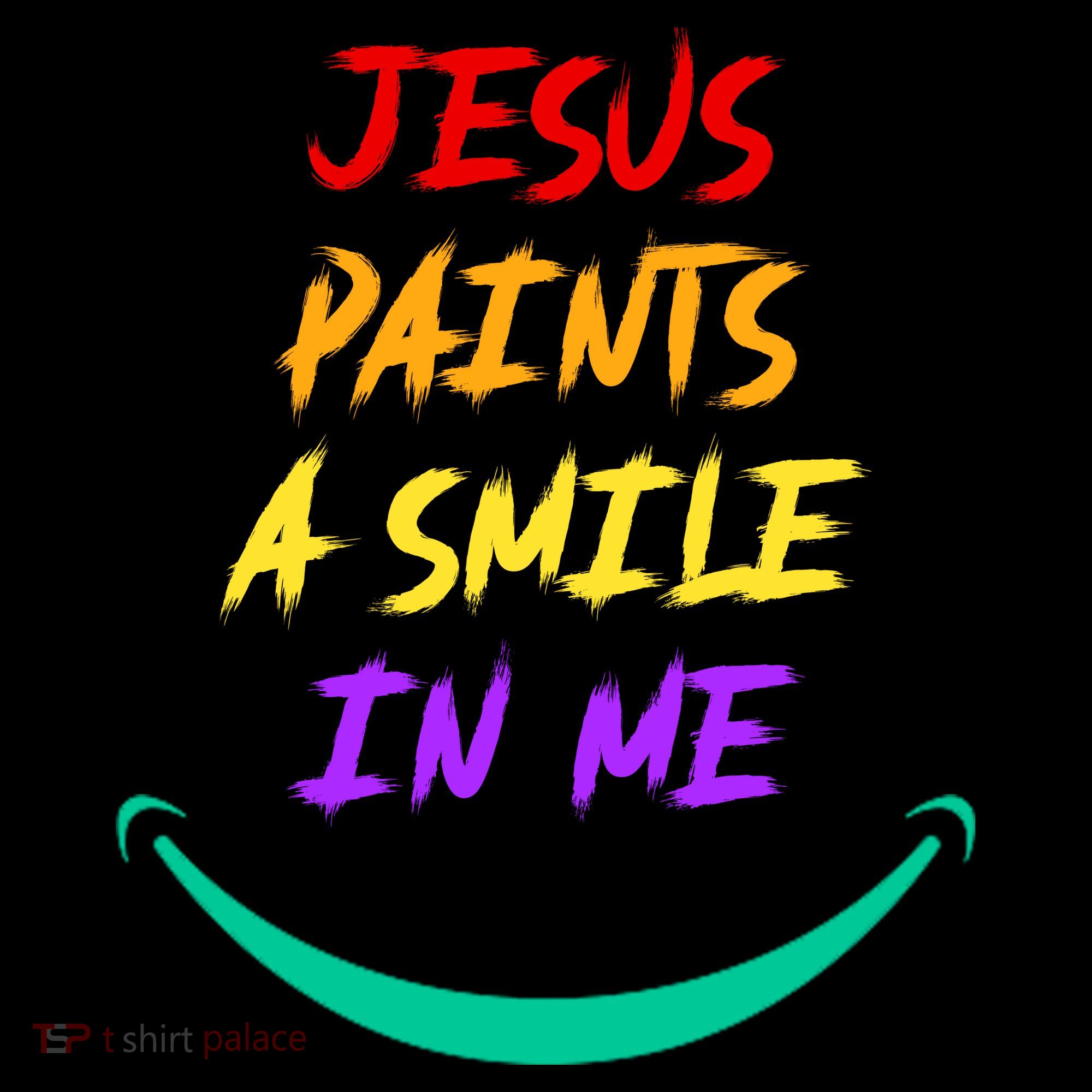 Jesus Paints A Smile In Me Coffee Mug