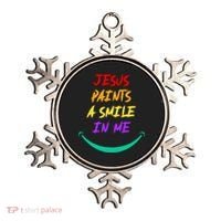 Jesus Paints A Smile In Me Ornament thumb 0