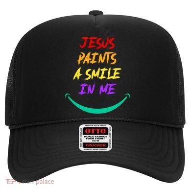 Jesus Paints A Smile In Me Hat