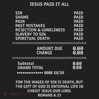Jesus Paid-It All Christianity Christian Bible Beanie thumb 2
