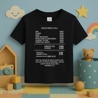 Jesus Paid-It All Christianity Christian Bible Toddler T-Shirt thumb 3