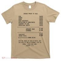 Jesus Paid-It All Christianity Christian Bible T-Shirt thumb 0