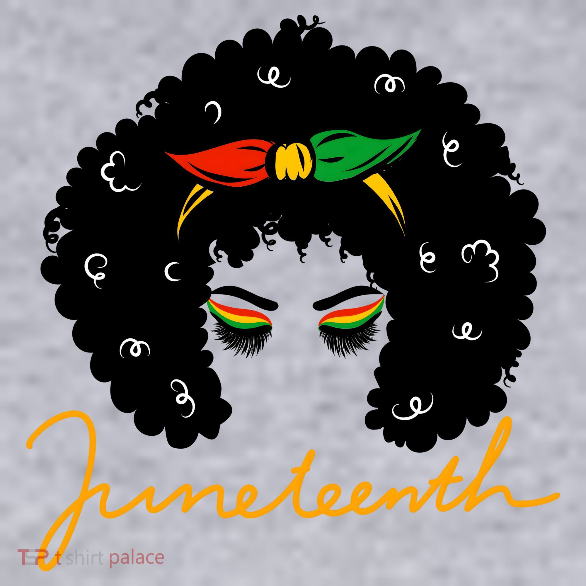 Juneteenth Pride Afro Hair Black History Women's Sweatshirt