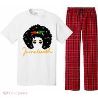 Juneteenth Pride Afro Hair Black History Pajama Set thumb 0