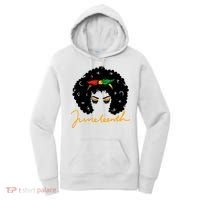 Juneteenth Pride Afro Hair Black History Women's Hoodie thumb 0
