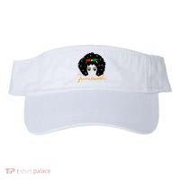 Juneteenth Pride Afro Hair Black History Visor thumb 0