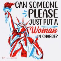 Just Put A Women In Charge Statue Of Liberty Women's Tank Top thumb 5