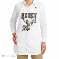 Jesus Playing Basketball He Is Rizzin Apron thumb 2