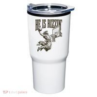 Jesus Playing Basketball He Is Rizzin Tumbler thumb 0