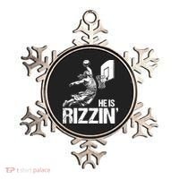 Jesus Playing Basketball He Is Rizzin Trending Funny Jesus Ornament thumb 0