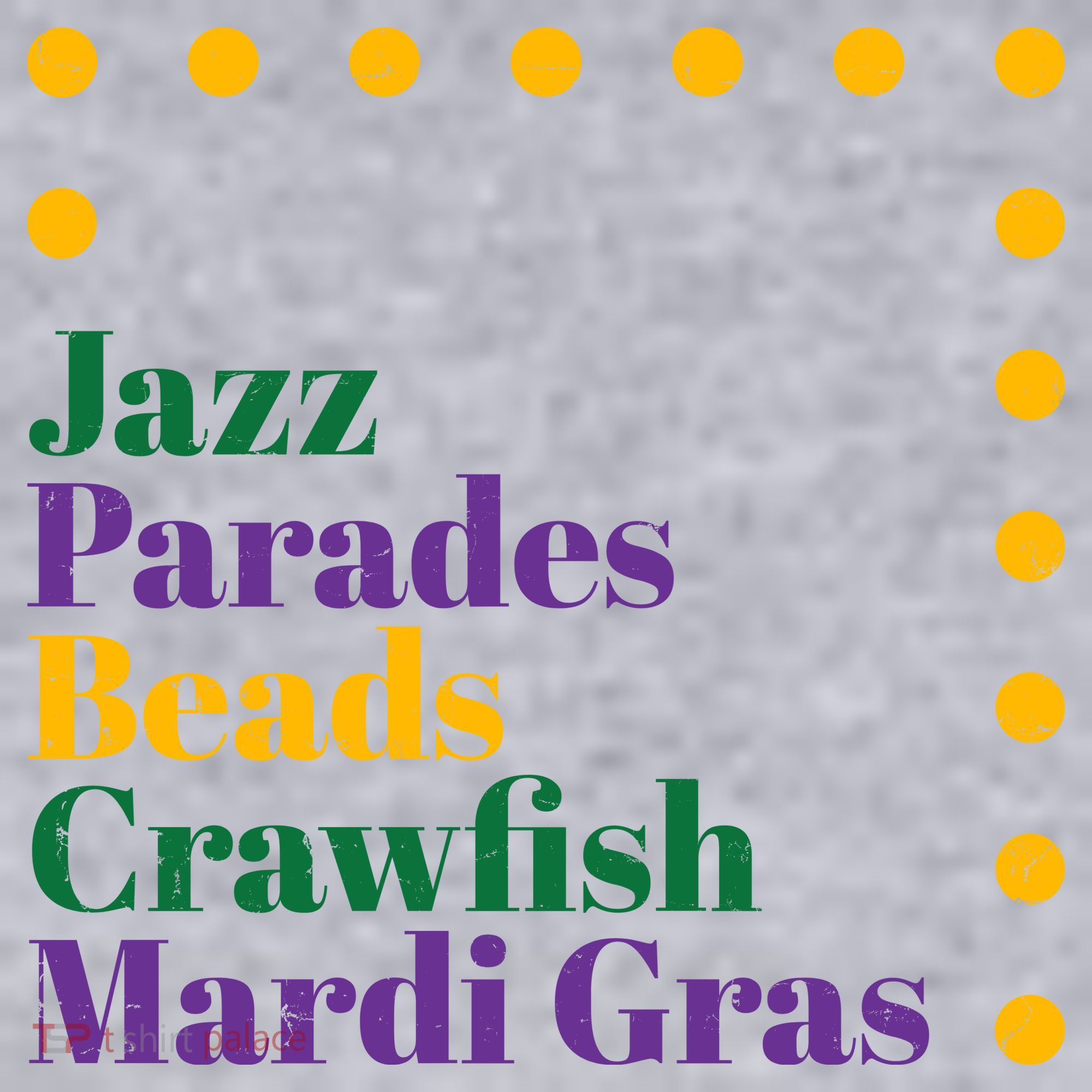 Jazz Parades Beads Crawfish Mardi Gras Women's Sweatshirt