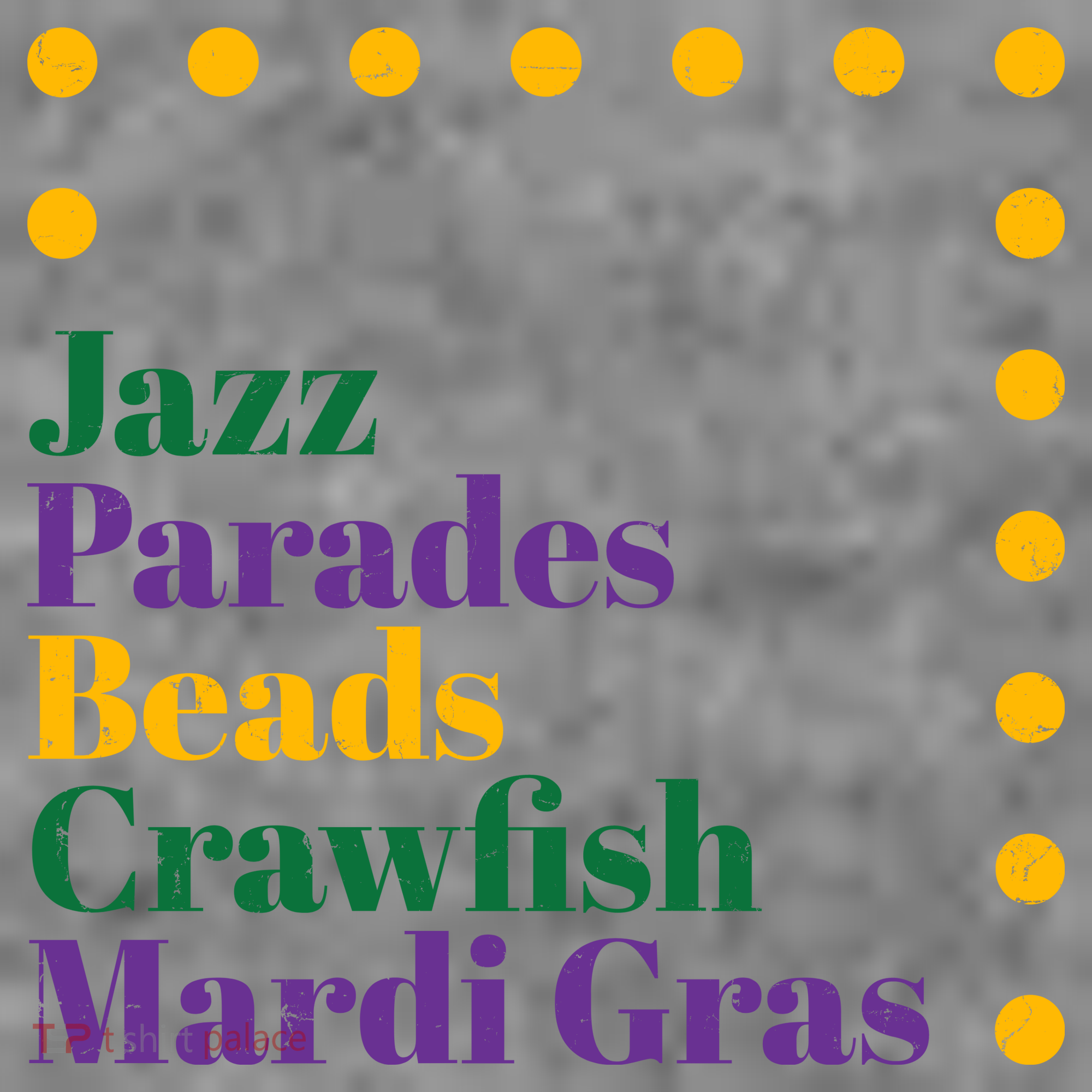 Jazz Parades Beads Crawfish Mardi Gras Baby Bodysuit