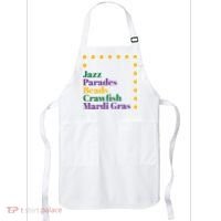 Jazz Parades Beads Crawfish Mardi Gras Apron thumb 0
