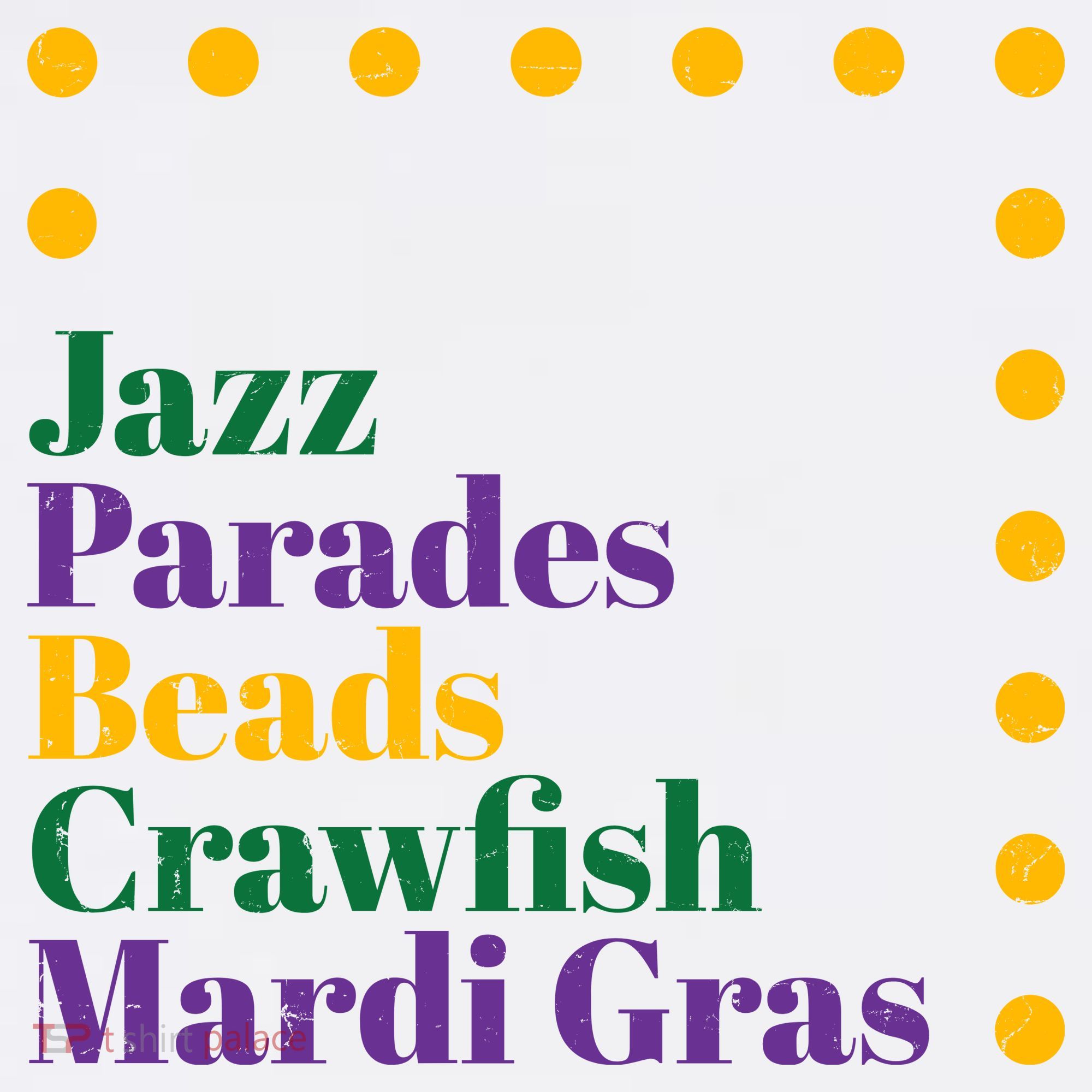 Jazz Parades Beads Crawfish Mardi Gras Beanie