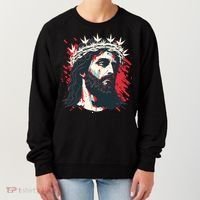 Jesus Painting Christianity Women's Sweatshirt thumb 0