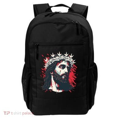 Jesus Painting Christianity Backpack