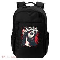 Jesus Painting Christianity Backpack thumb 0