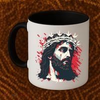 Jesus Painting Christianity Coffee Mug thumb 2