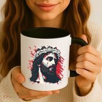 Jesus Painting Christianity Coffee Mug thumb 3