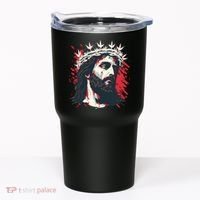 Jesus Painting Christianity Tumbler thumb 0