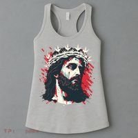 Jesus Painting Christianity Women's Tank Top thumb 3