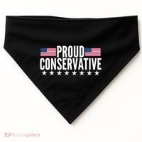 Justjenrx Proud Conservative USA-Made Doggie Bandana thumb 0